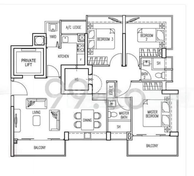 1 Bed Condo for Rent in  Esta Ruby - Image 10